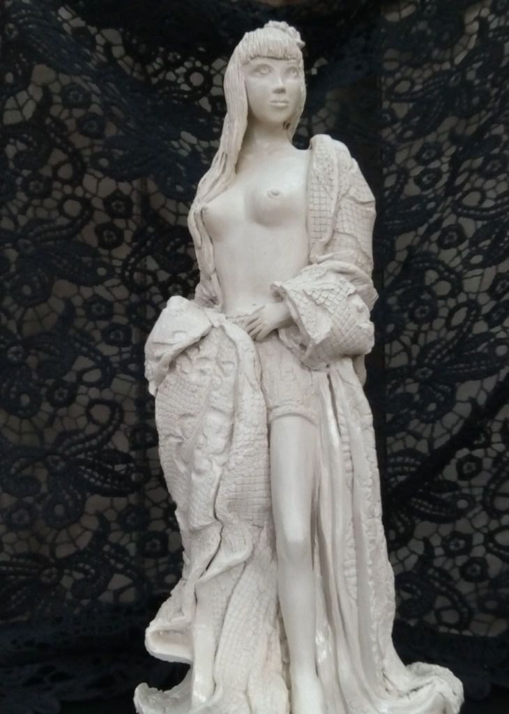 Geisha  libertine hauteur 35 cm 550 euros